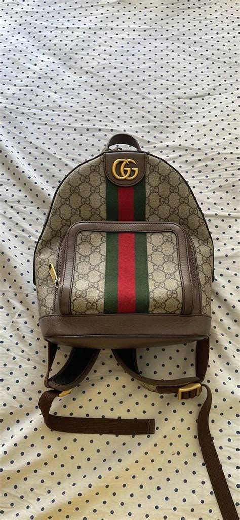 gucci backpack cheap gold|gucci small backpack price.